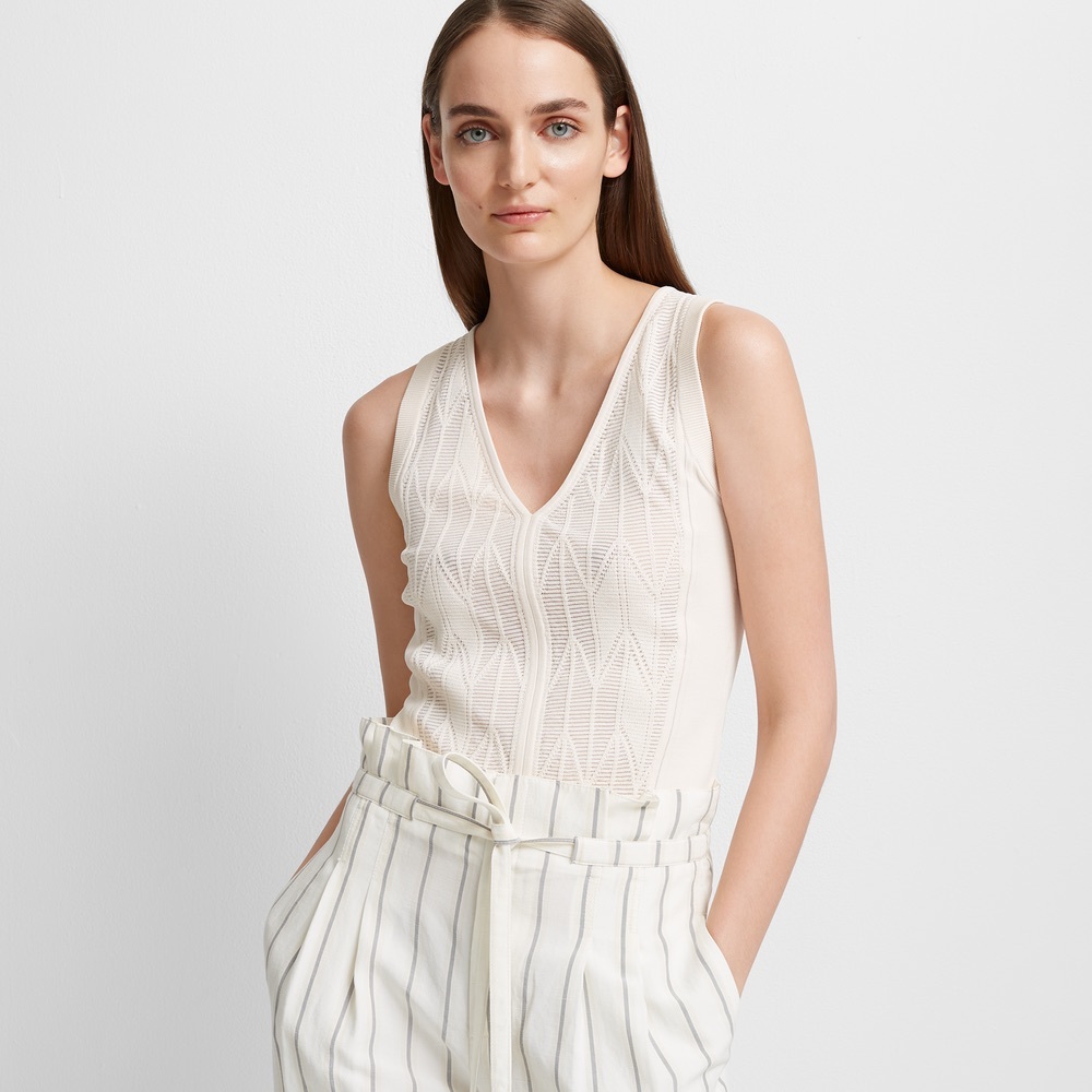 Club Monaco Sleeveless Phinley Sweater Top